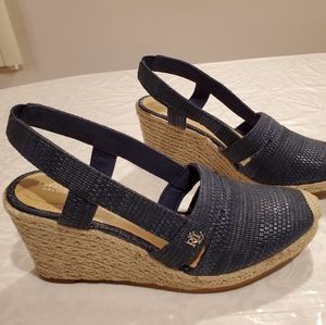 Ralph Lauren Espadrille Wedges